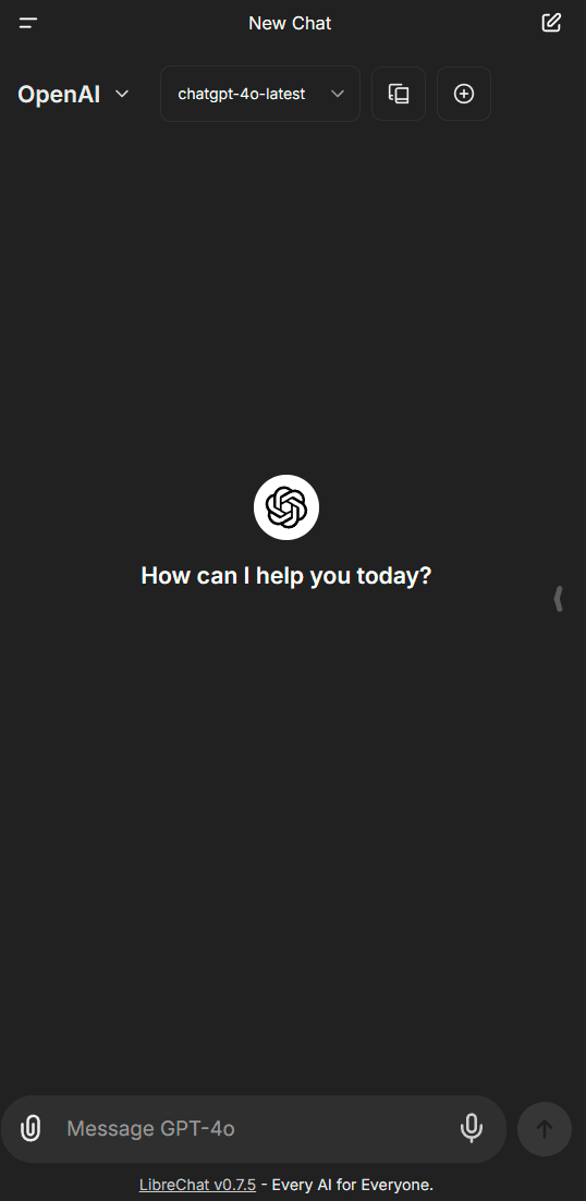 MyLinks UI Dark Mobile